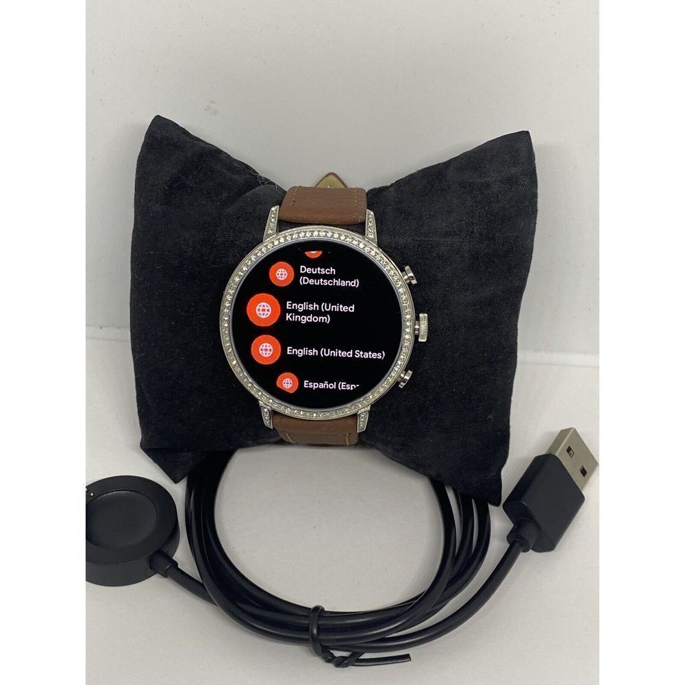 Fossil Gen 4 Authentic Digital Dial Smart Watch Custom Band FTW6013 AB392